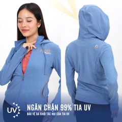 Áo khoác nữ chống nắng, chống UV chất vảy cá cotton siêu mát 431p 4003