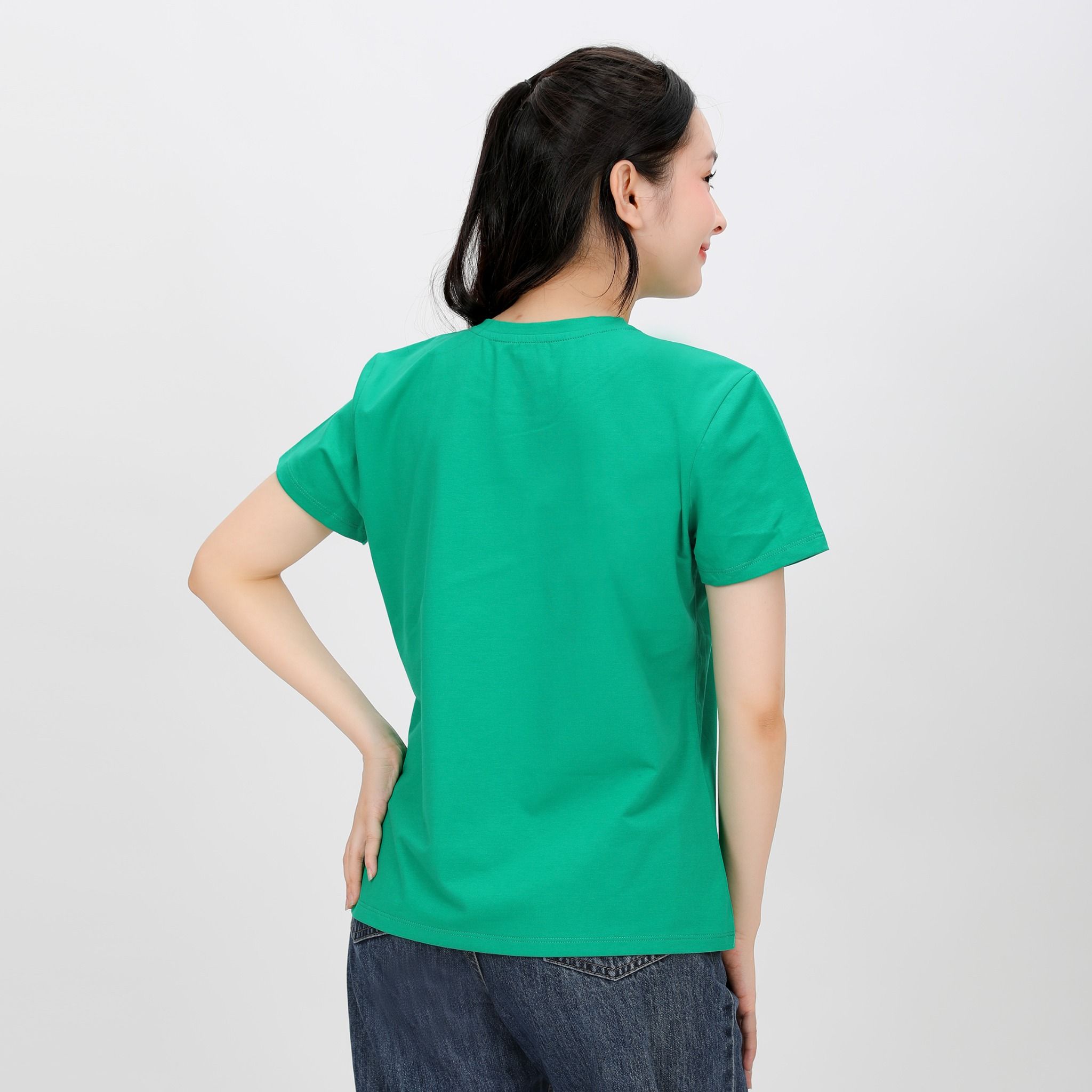 Áo thun nữ tay ngắn form suông chất cotton siêu mát 020p 0283