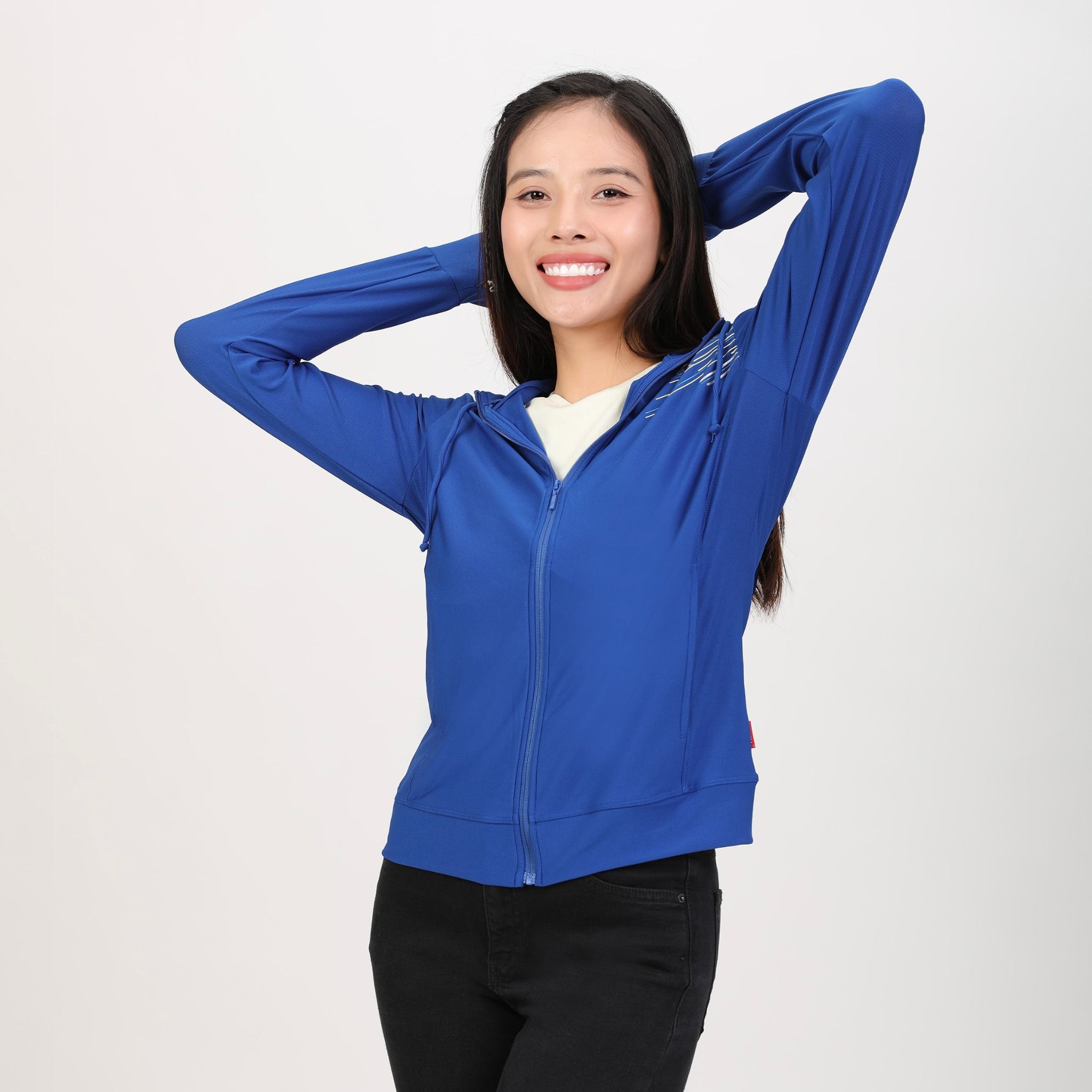 Áo khoác chống nắng cao cấp poly cát logo UV đổi màu 311p 1299