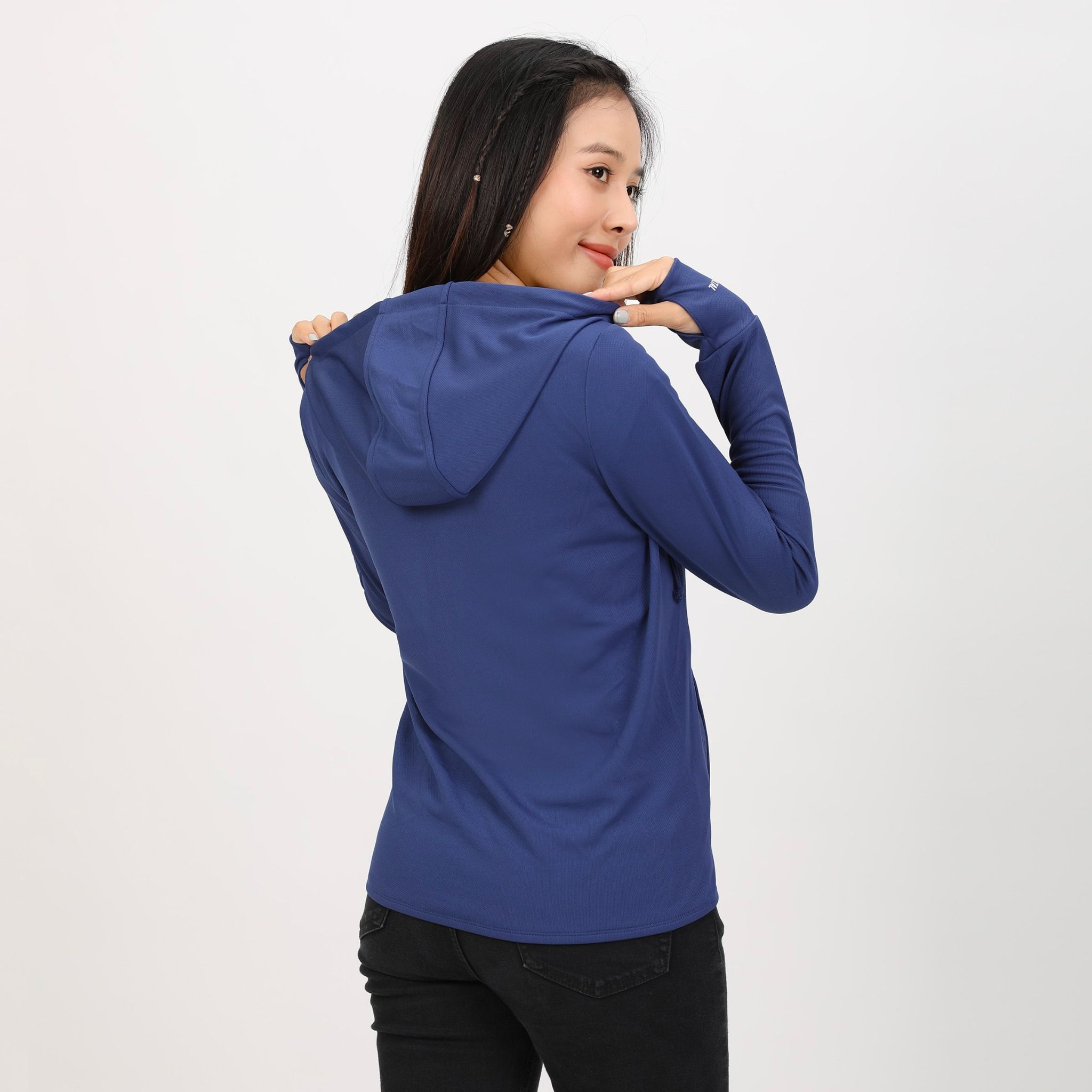 Áo khoác nữ chống nắng, chống UV chất poly mắc lưới siêu thoáng khí 311p 1304