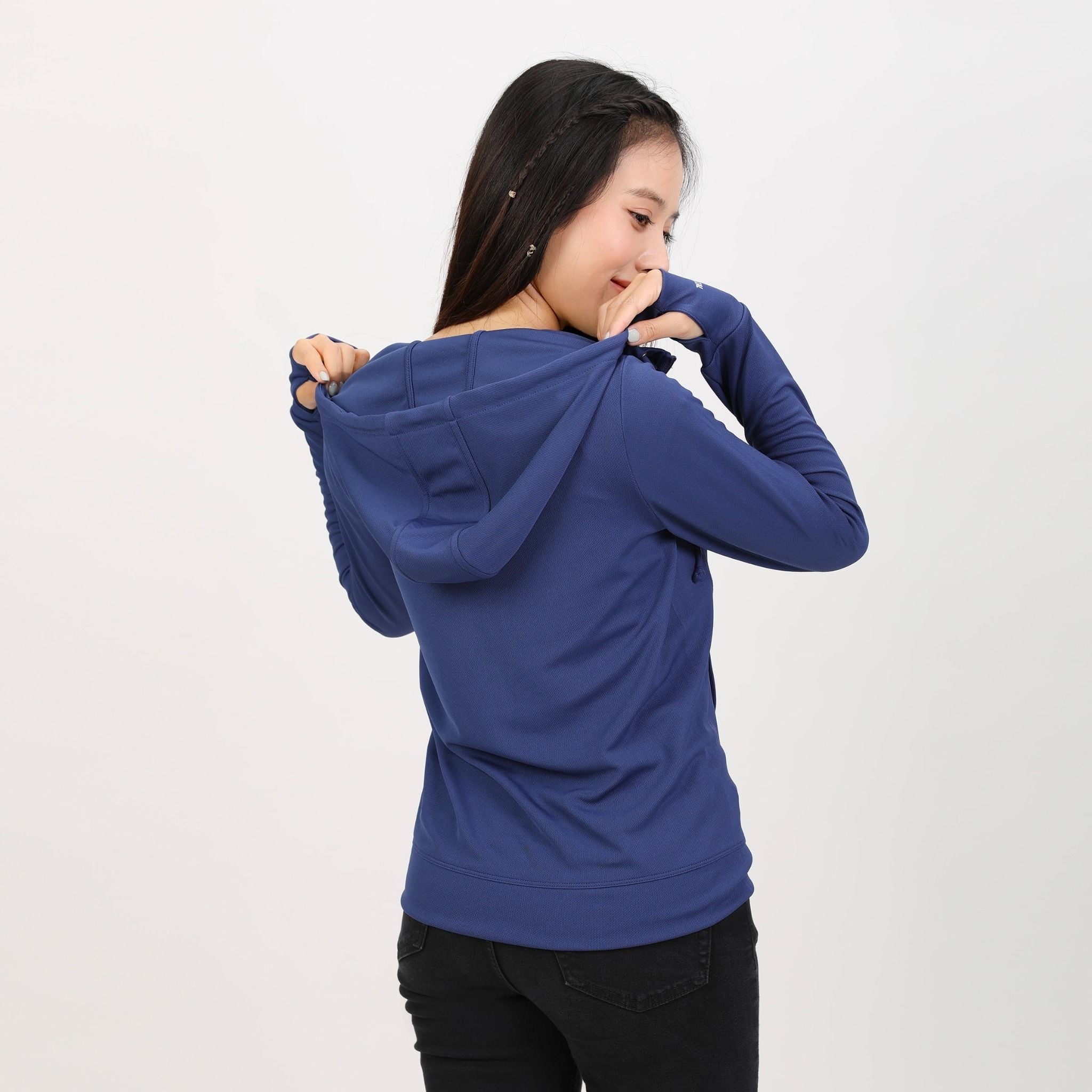 Áo khoác nữ chống nắng, chống UV chất poly mắc lưới siêu thoáng khí 311p 1306