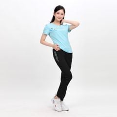 Set đồ bộ nữ kiểu quần dài tay ngắn chất nhung lạnh 153p 6003