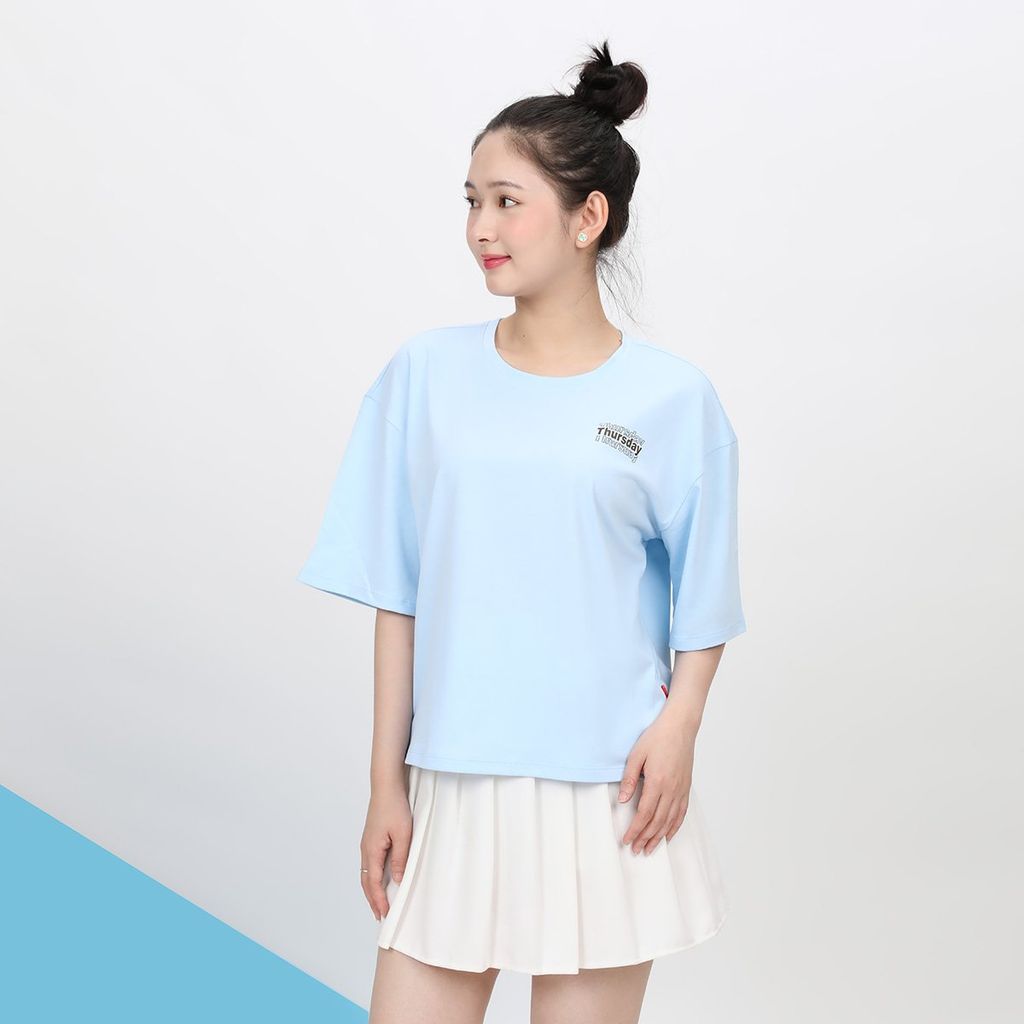 Áo thun nữ form vuông thời trang cotton cao cấp 190p 1241