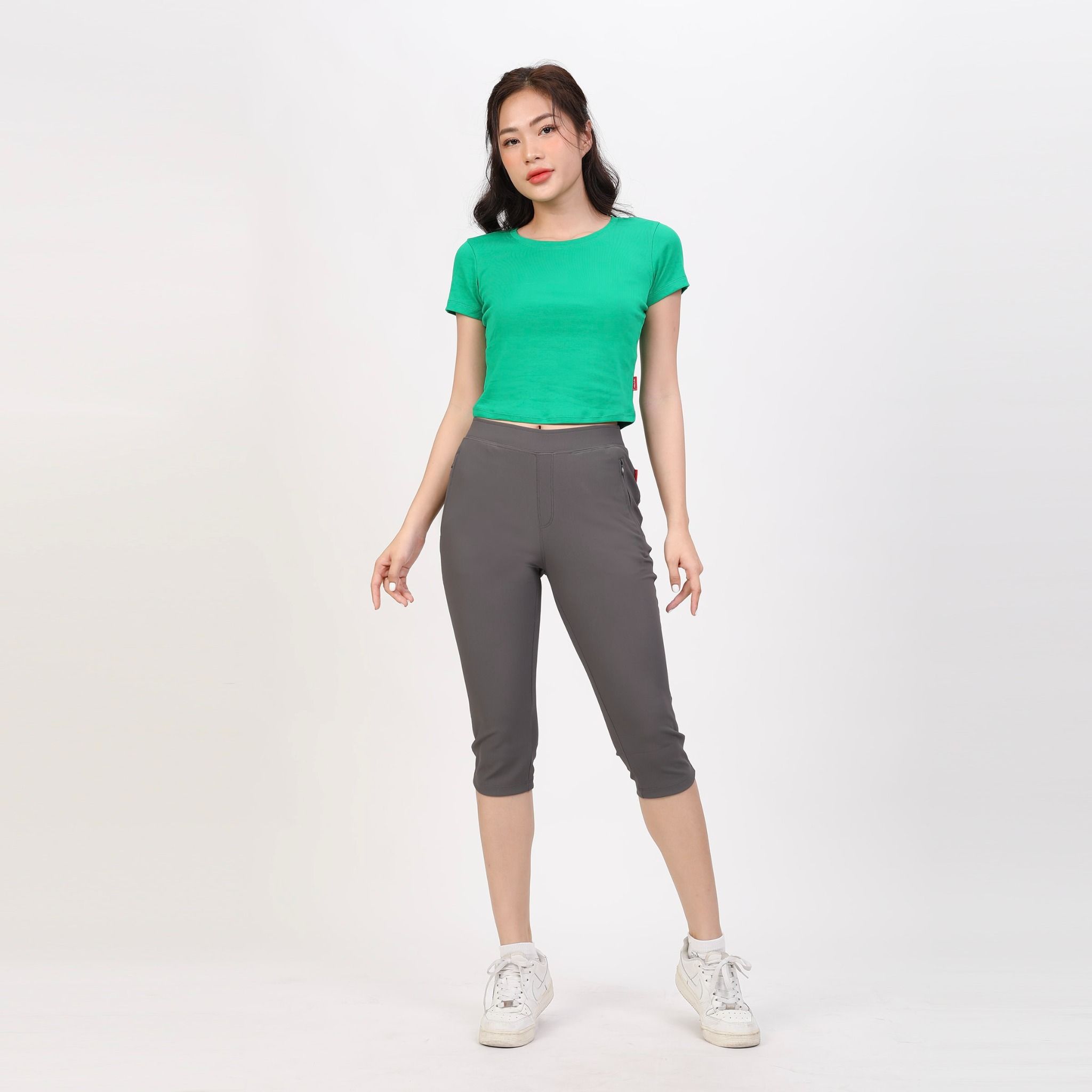 Quần Lửng Form Ôm chất rib Gân 558p 8068