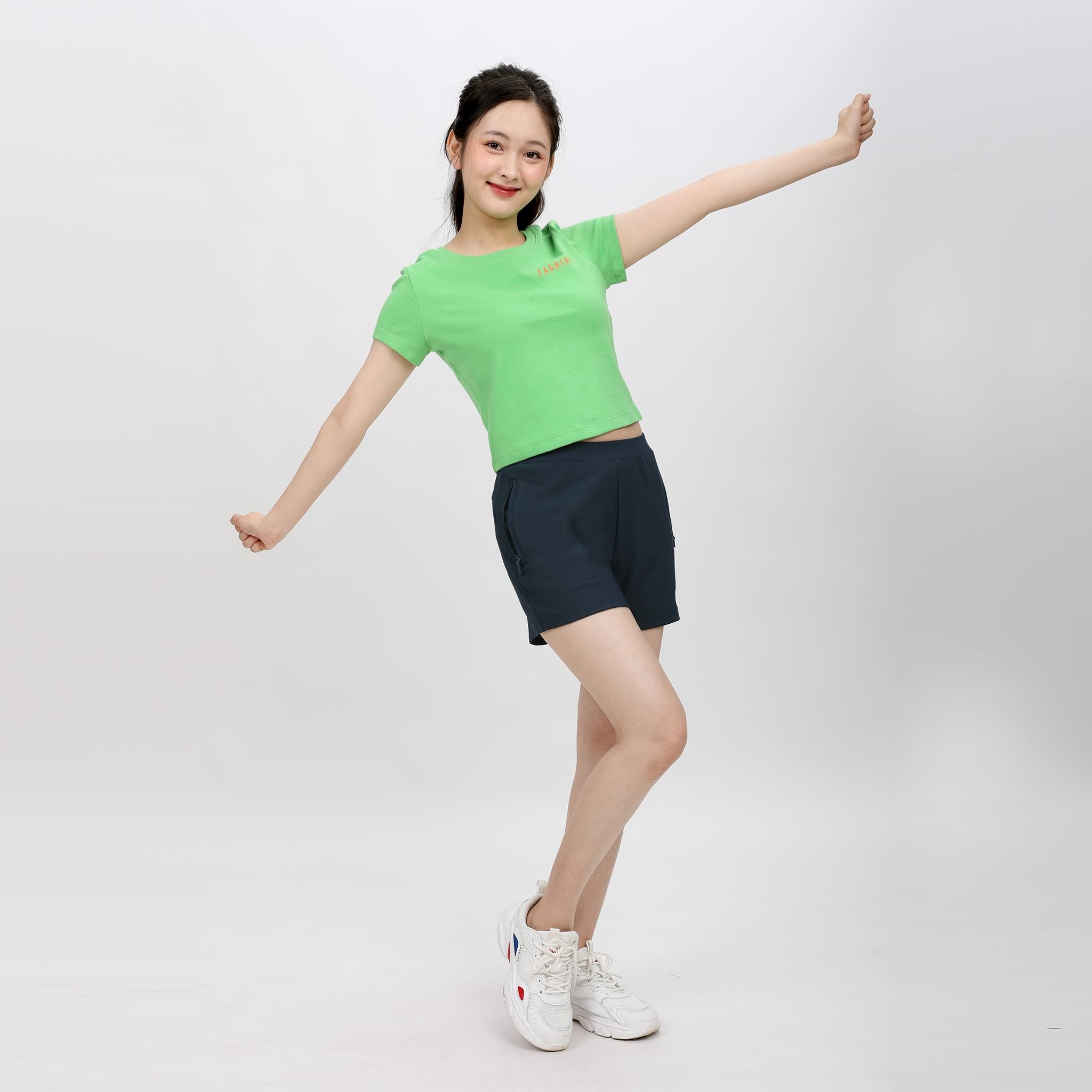 Quần Đùi chất rib Gân 558p 8056