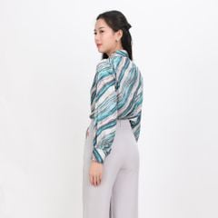 Áo Sơ Mi Tay Dài Thời Trang Chất Lụa Nhung 260p 0333
