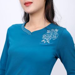 Set đồ bộ nữ kiểu quần dài tay dài 183p 3208