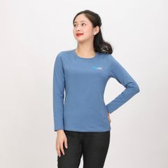 Áo thun nữ tay dài Cổ Tròn chất cotton siêu mát 020p 0270