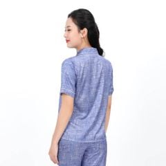 Set đồ bộ nữ kiểu quần dài tay ngắn pijama 263p 3383