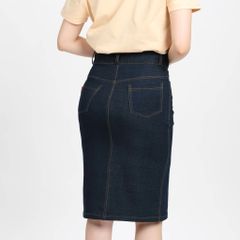 Chân váy dài chất jean thun 502p 8022
