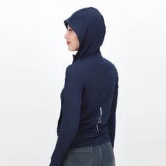 Áo khoác nữ chống nắng, chống UV có nón chất poly thái 311p 1266
