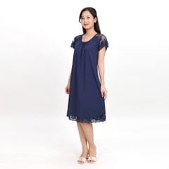 Áo ngủ, Váy ngủ tay ngắn chất thun lạnh siêu bền 012p 8010