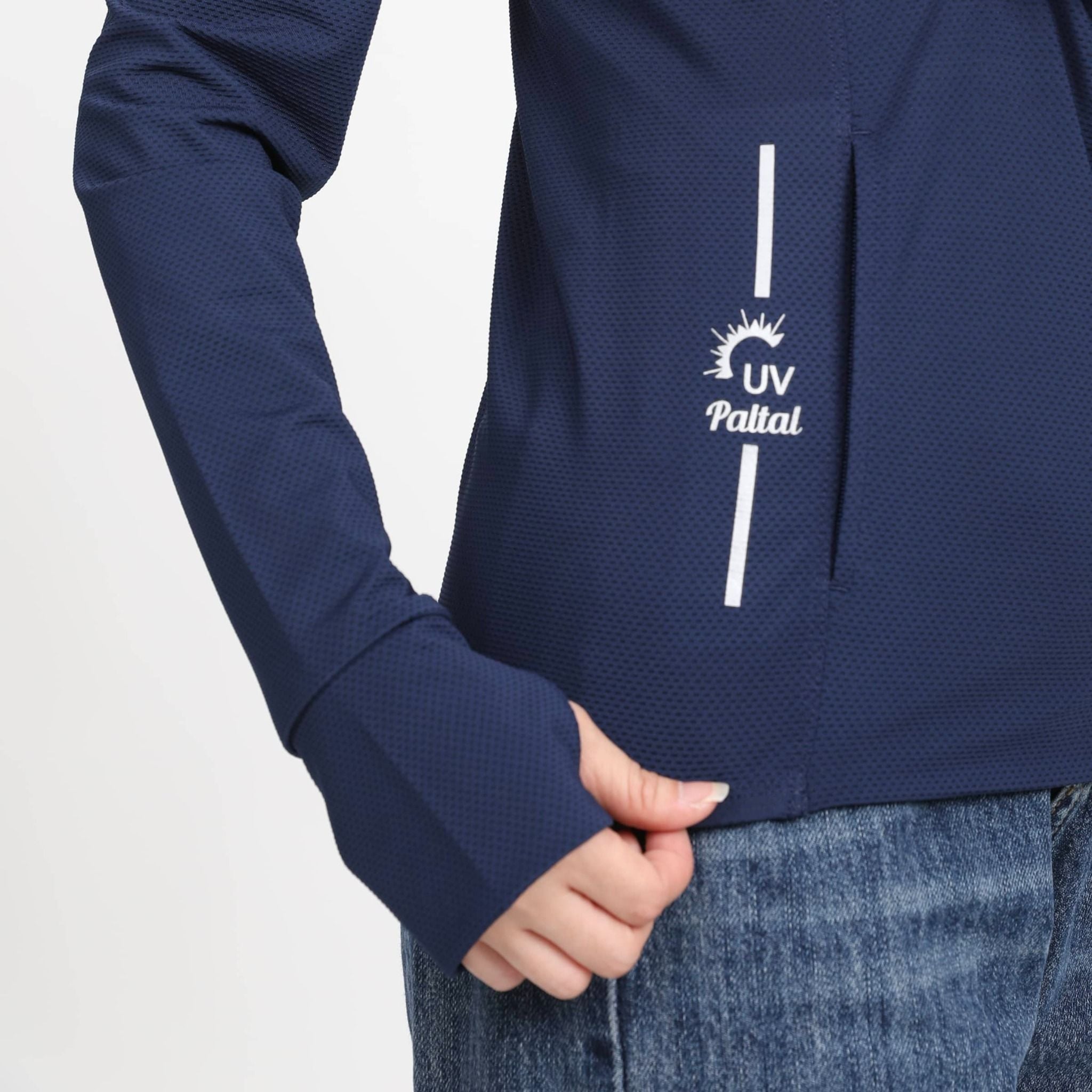 Áo khoác nữ chống nắng, chống UV chất poly thái 311p 1265