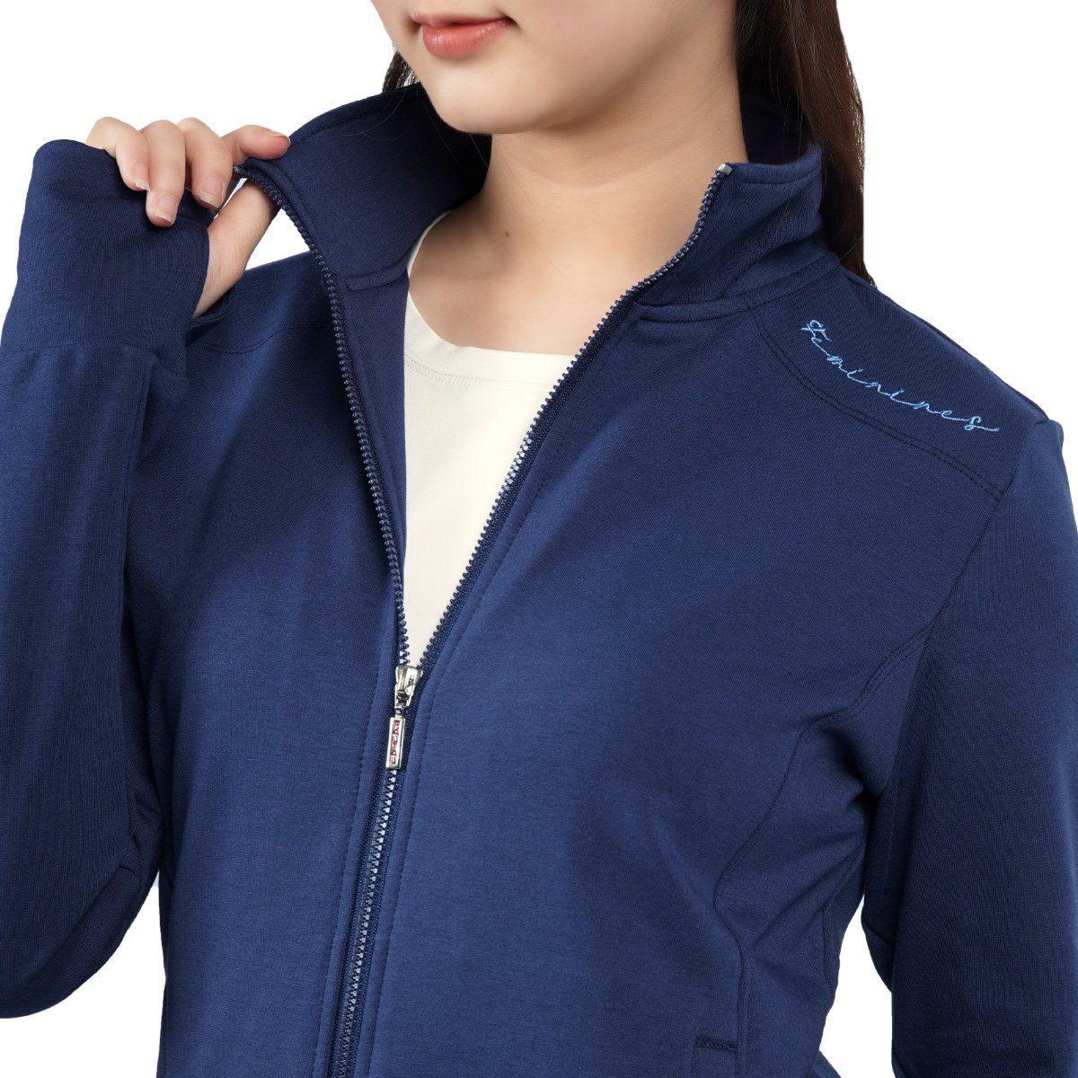 ..Áo khoác nữ chống nắng, chống UV chất vảy cá cotton cvc mát 401p 1216
