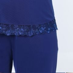 Set đồ bộ nữ kiểu quần dài tay ngắn chất thun lạnh siêu bền 013p 3068