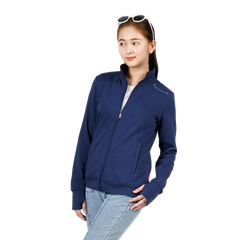 ..Áo khoác nữ chống nắng, chống UV chất vảy cá cotton cvc mát 401p 1216