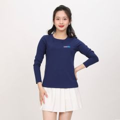 Áo thun nữ tay dài Cổ Tròn chất cotton siêu mát 020p 0270