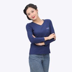 Áo Thun Tay Dài Cổ Tim Cotton 020p 0271