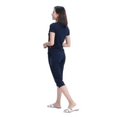 Set đồ bộ nữ kiểu quần lửng tay ngắn chất cotton siêu mát 024p 4237
