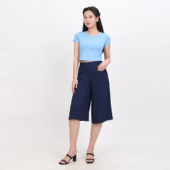 Quần thể thao nữ ống lửng chất đũi 338p 8522