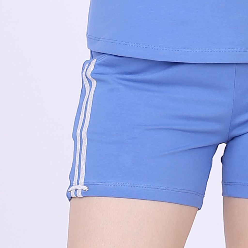 Đồ bộ ngủ nữ quần đùi tay ngắn cotton 025p 3615