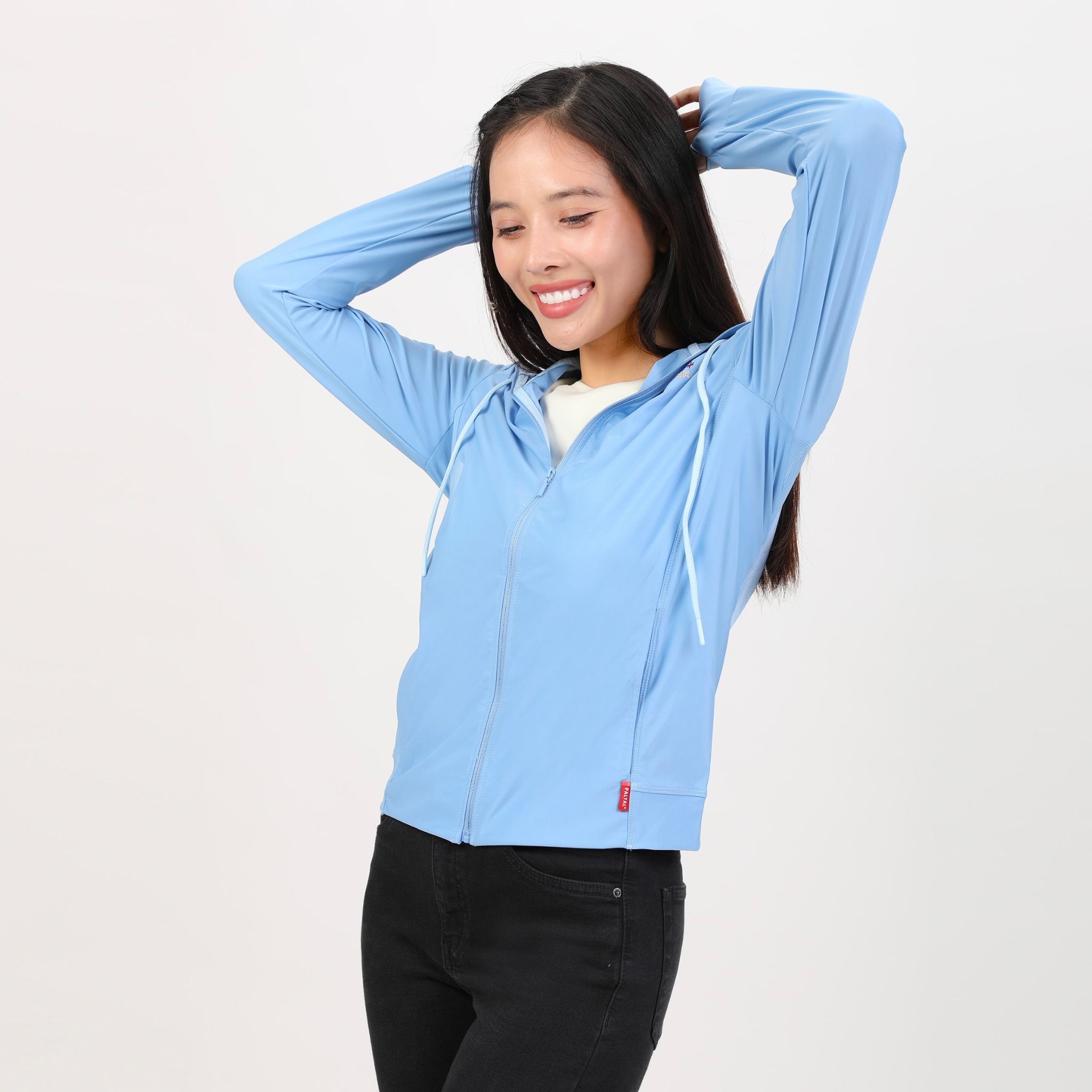 ..Áo khoác nữ chống nắng, chống UV chất nhung lạnh 151p 1302