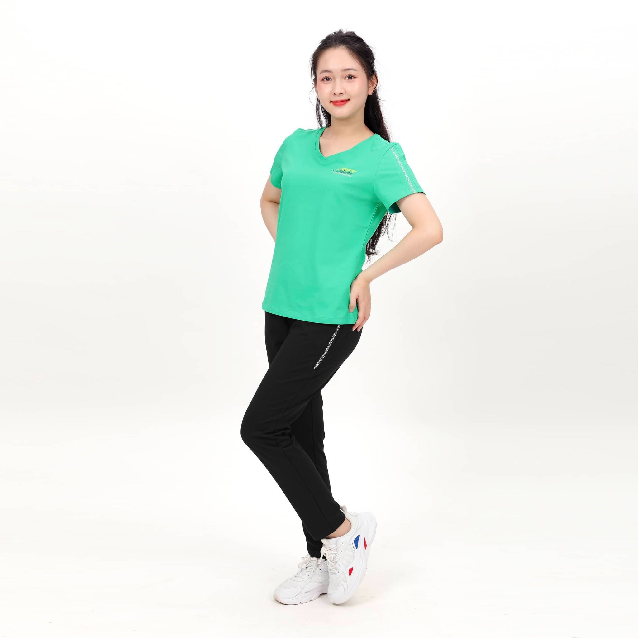 Set đồ bộ nữ kiểu quần dài tay ngắn 193p 6014