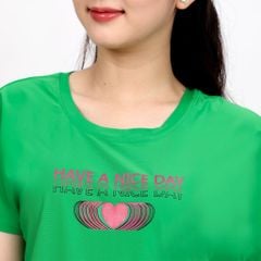 Set đồ bộ nữ kiểu quần dài tay ngắn thể thao 3 trong 1 chất nhung lạnh 153p 6006