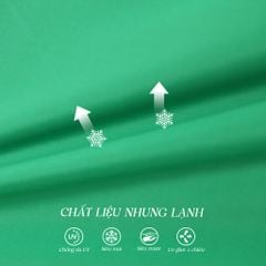 Set đồ bộ nữ kiểu quần dài tay ngắn Thể Thao Cổ Tim chất nhung lạnh 153p 6009