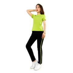 Set đồ bộ nữ kiểu quần dài tay ngắn chất cotton siêu mát 023p 3276