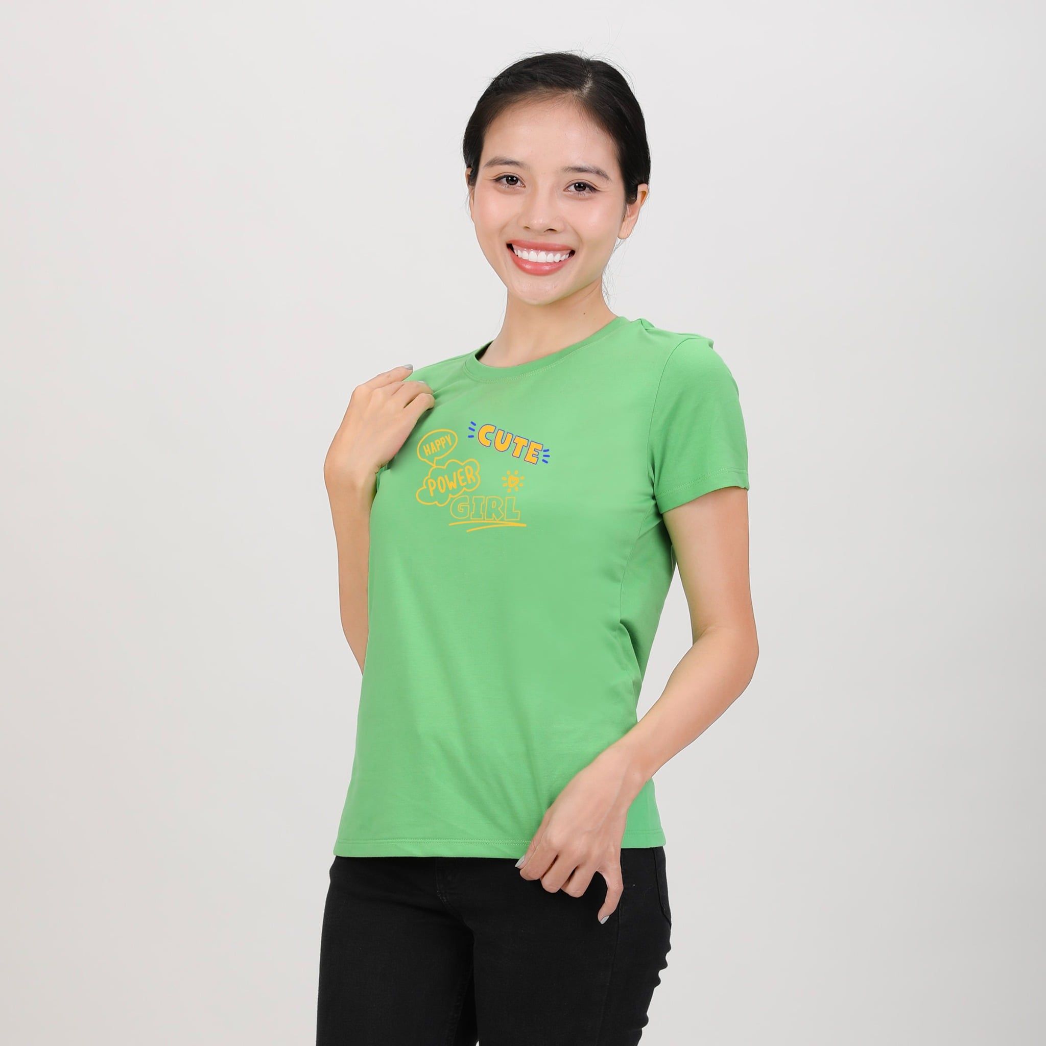 Áo thun nữ tay ngắn Form Suông chất cotton siêu mát 020p 0313