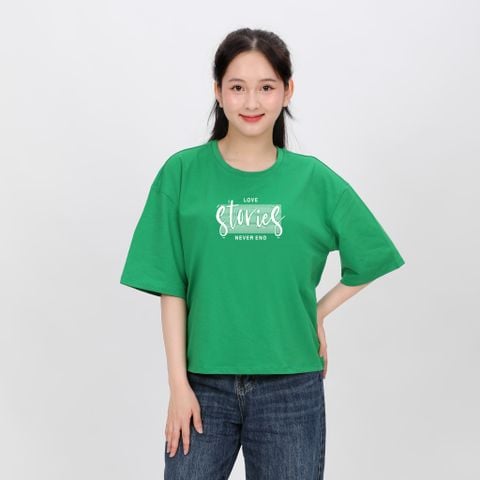 Áo thun nữ phom vuông chất cotton siêu mát 190p 0299