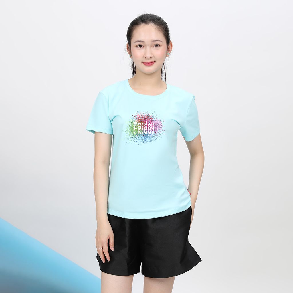 Áo thun nữ form suông chất liệu Cotton cao cấp 020p 0881