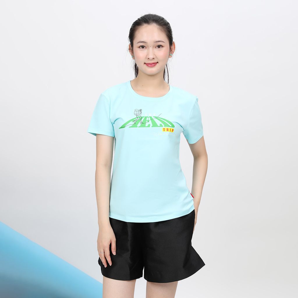 Áo thun nữ form suông chất liệu Cotton cao cấp 020p 0891