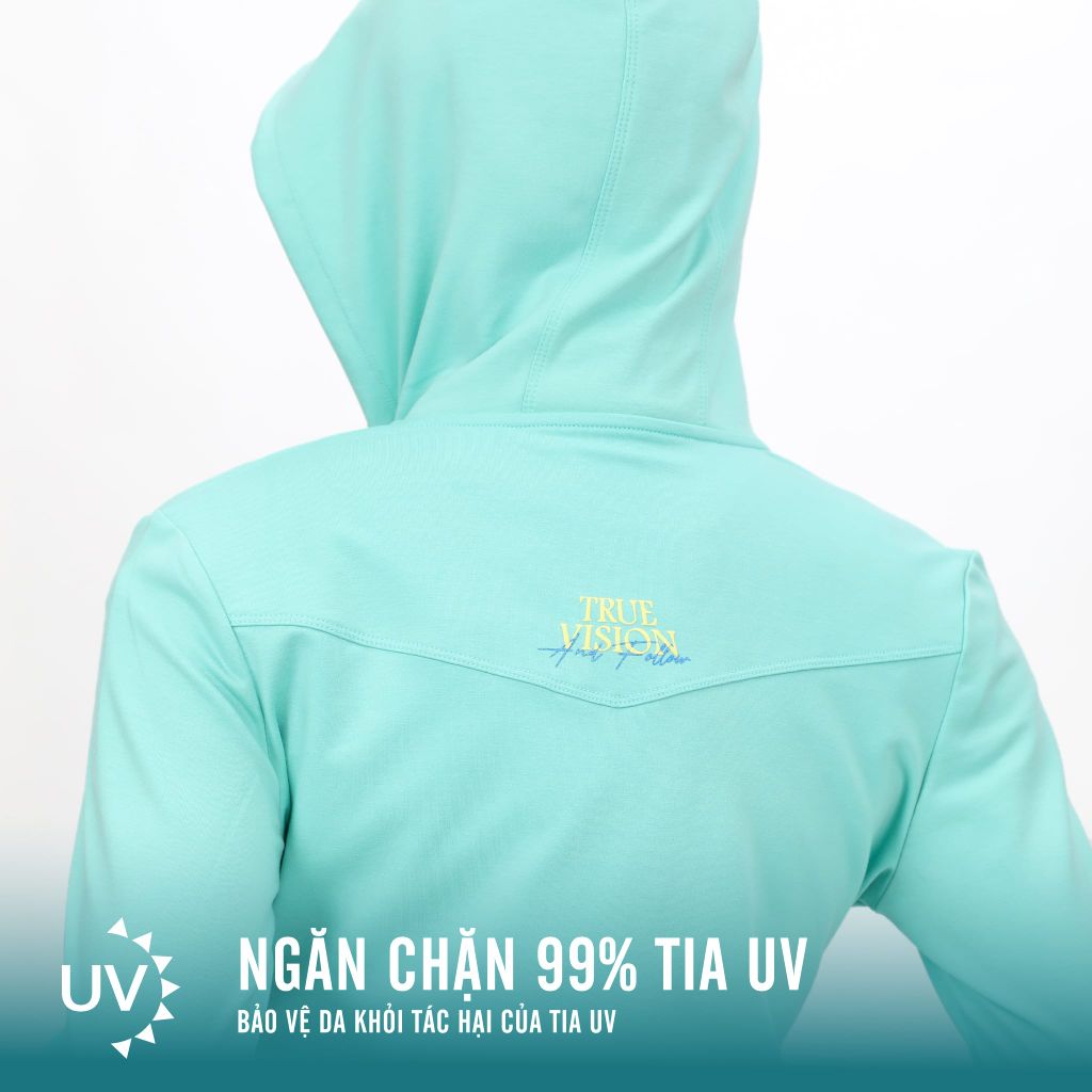 Áo khoác nữ chống nắng, chống UV chất liệu Cotton vảy cá cao cấp AKCN 431p 1293