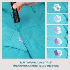 Áo khoác nữ chống nắng, chống UV chất melan lưới 341p 1303