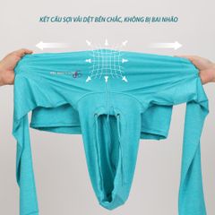 Áo khoác nữ chống nắng, chống UV chất melan lưới 341p 1303