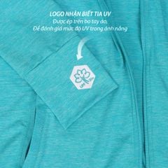 Áo khoác nữ chống nắng, chống UV chất melan lưới 341p 1303