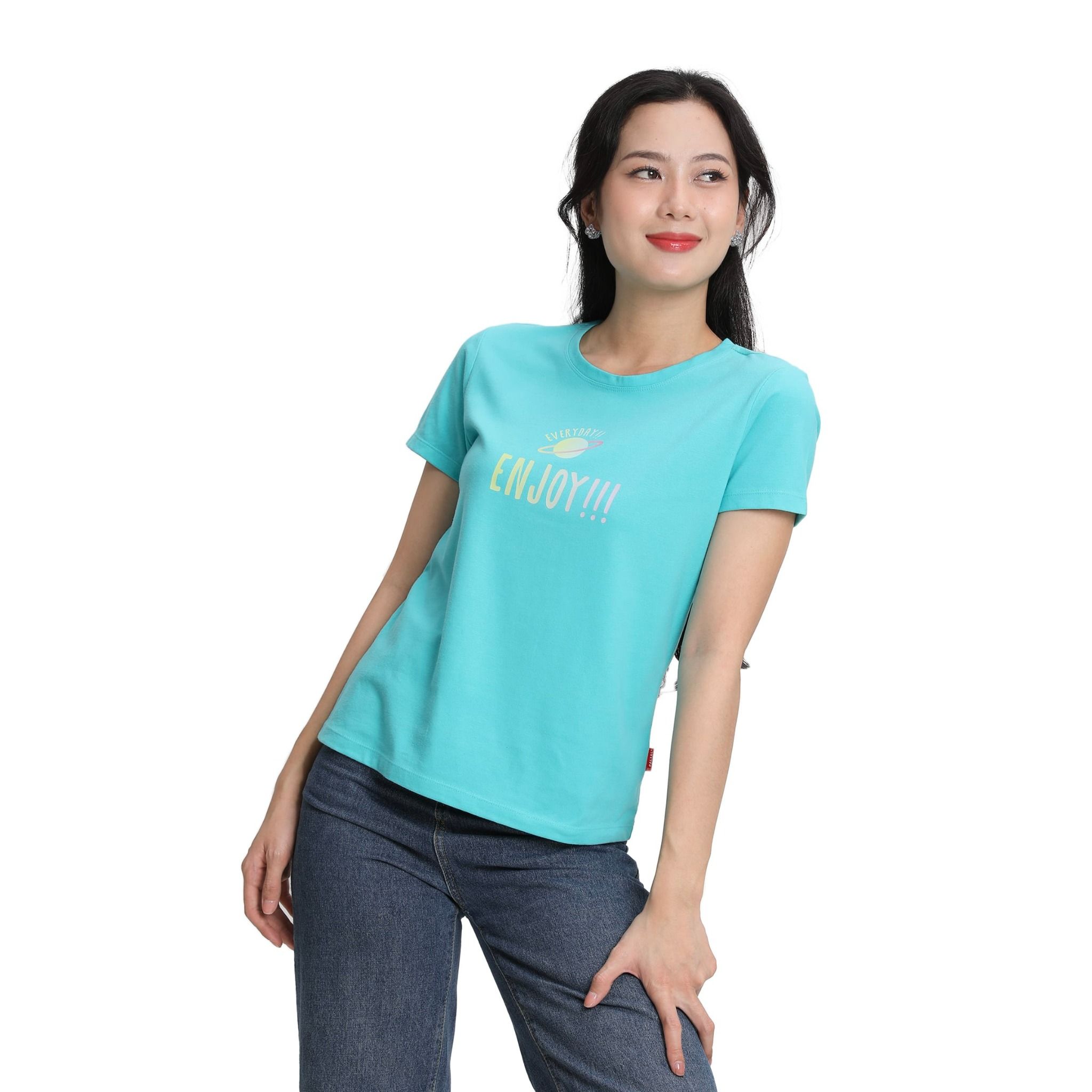 Áo thun nữ form suông chất cotton siêu mát 020p 0901