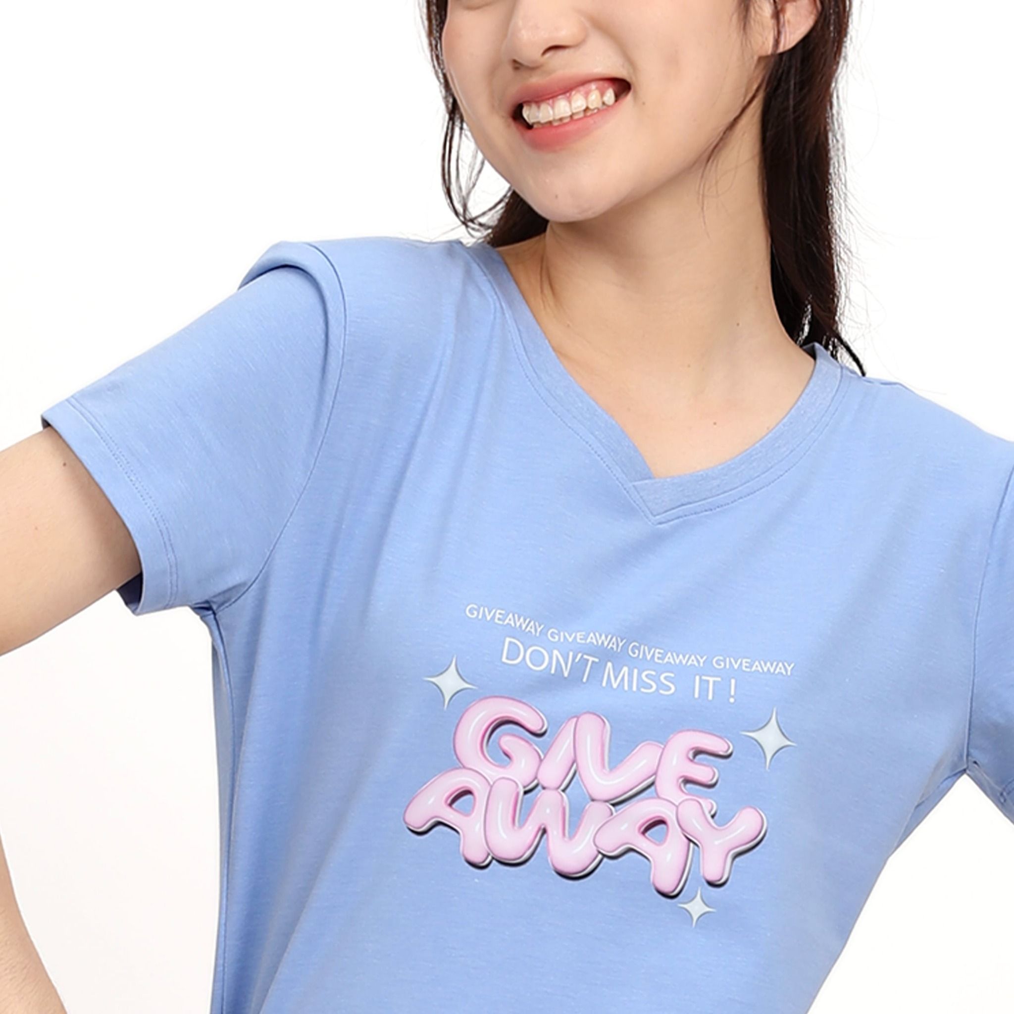 Áo thun nữ form suông chất cotton siêu mát 190p 0332