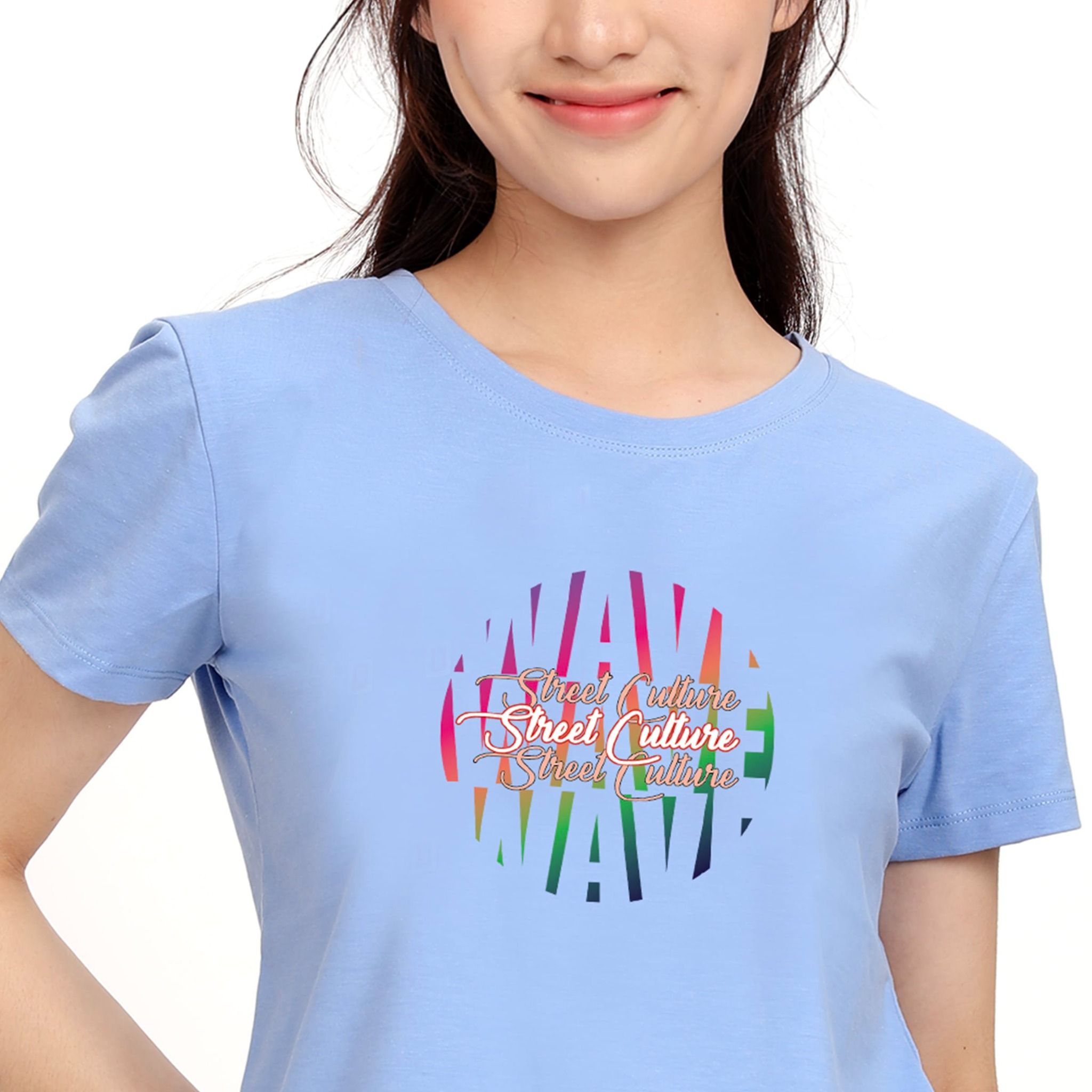 Áo thun nữ form suông chất cotton siêu mát 190p 0851