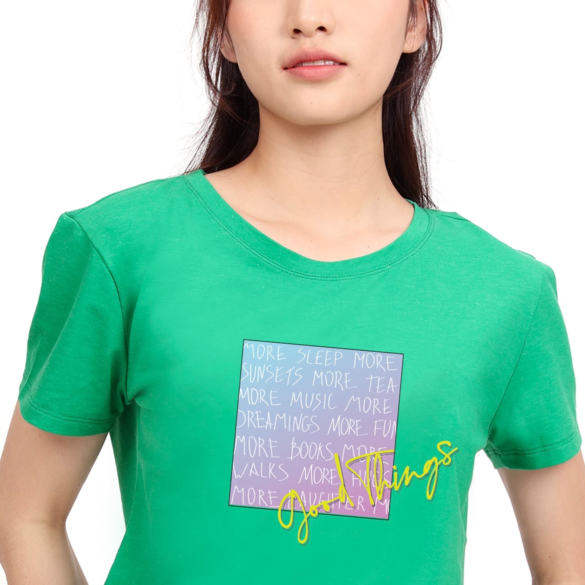 Áo thun nữ form suông chất cotton siêu mát 190p 0873