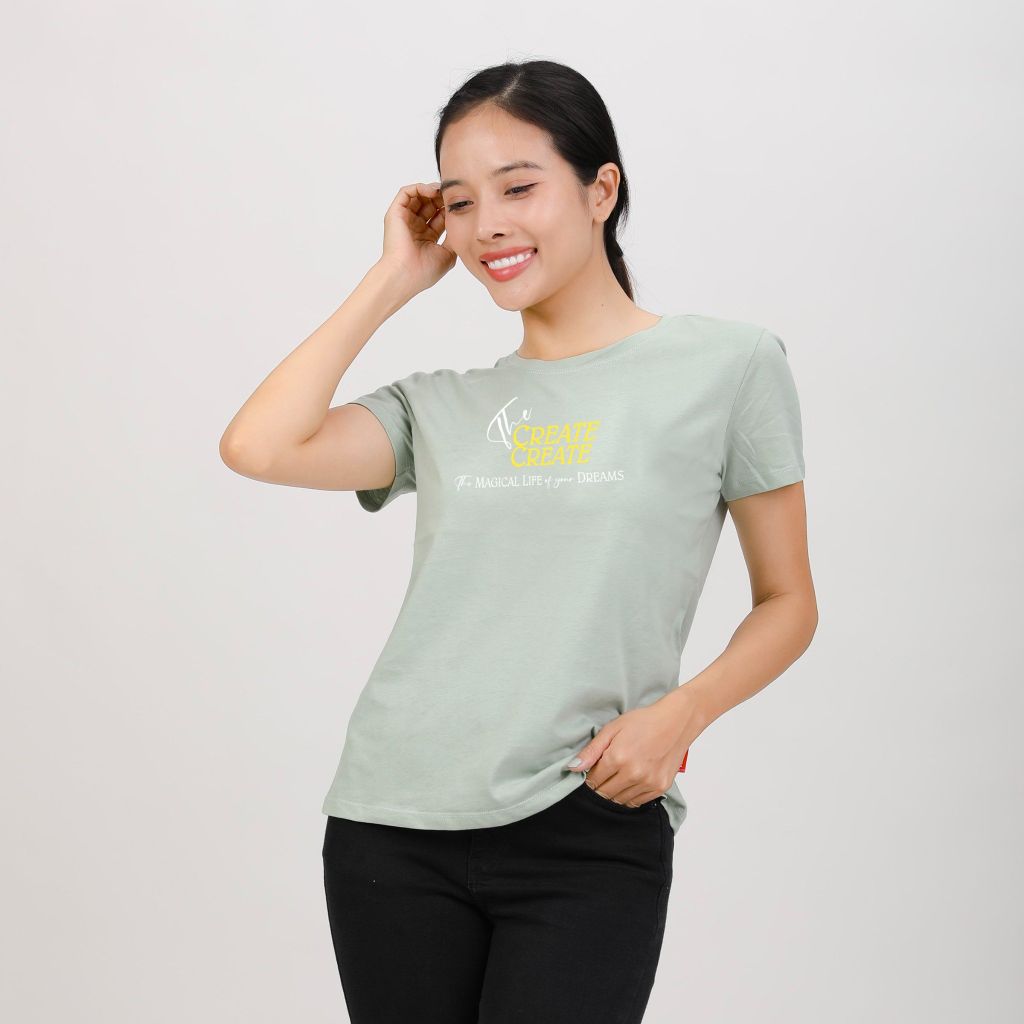 Áo Thun Tay Ngắn Form Suông Chất Cotton 020p 0309