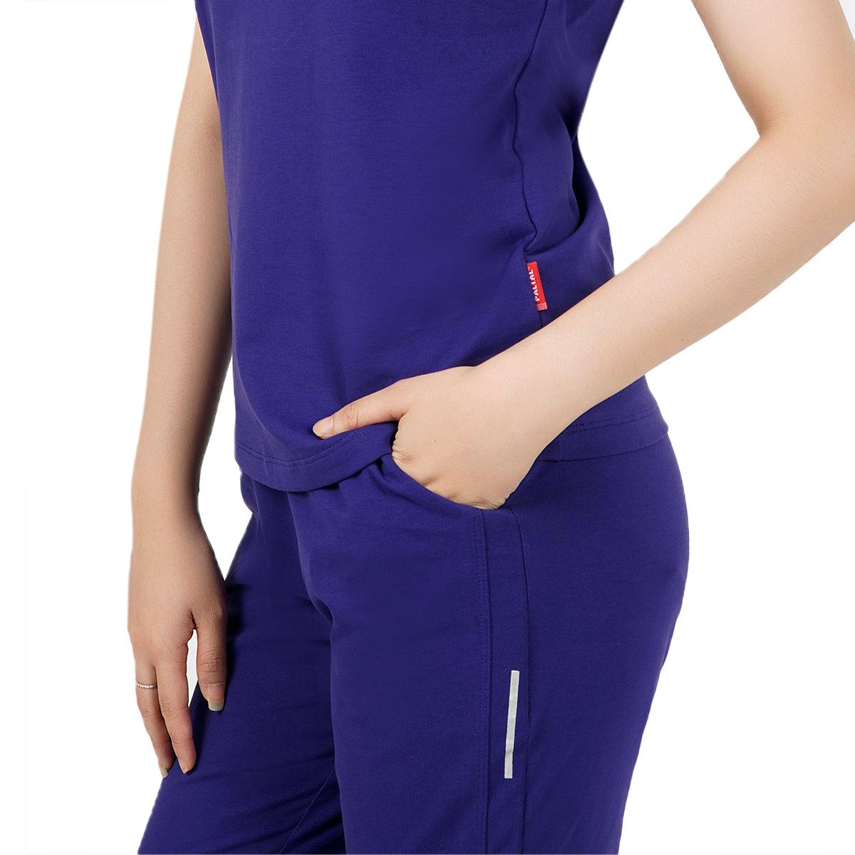 Set đồ bộ nữ kiểu quần dài tay ngắn chất cotton siêu mát 023p 3305