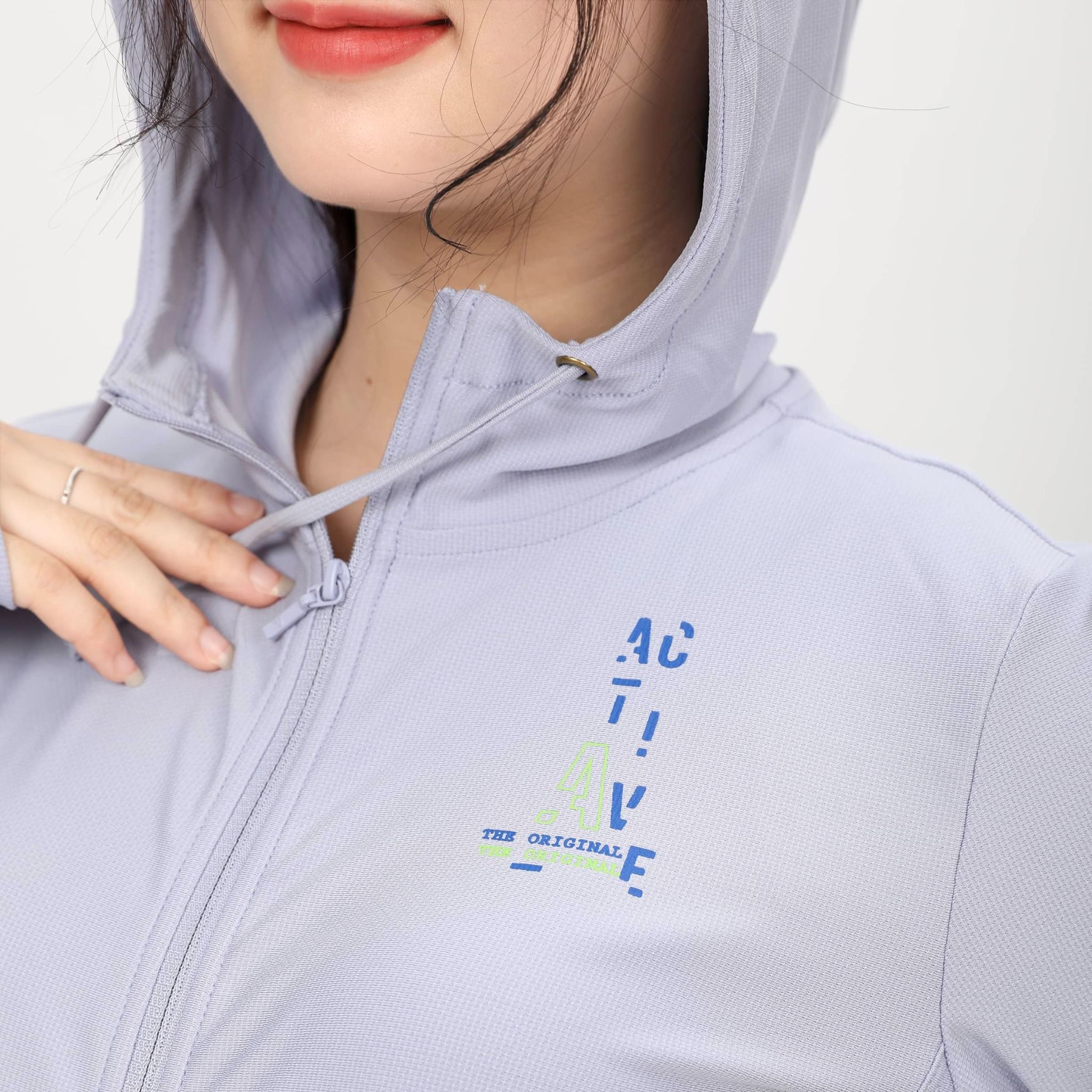 Áo khoác nữ chống nắng, chống UV chất poly cát 311p 1268