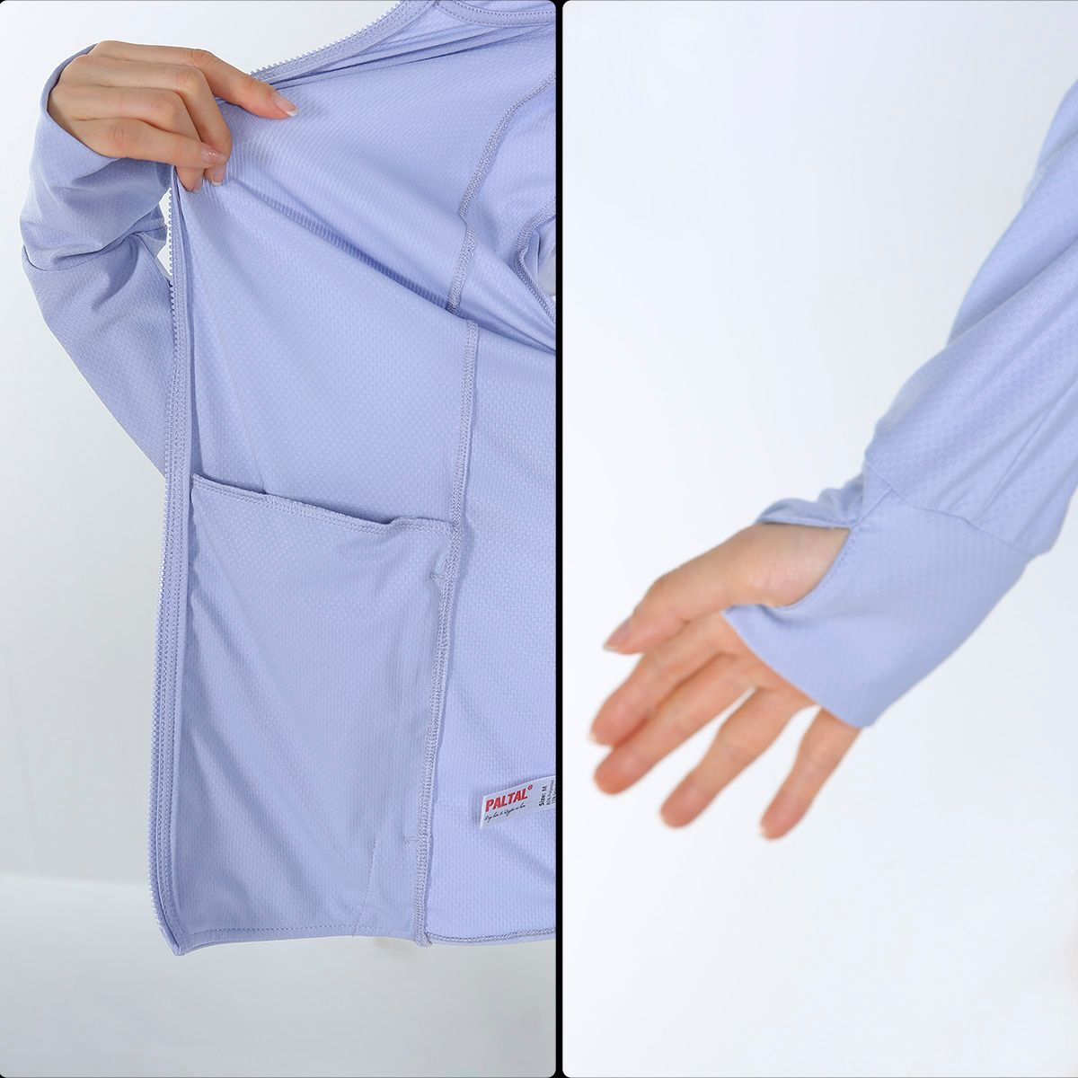 Áo khoác nữ chống nắng, chống UV chất poly Mè 311p 1165