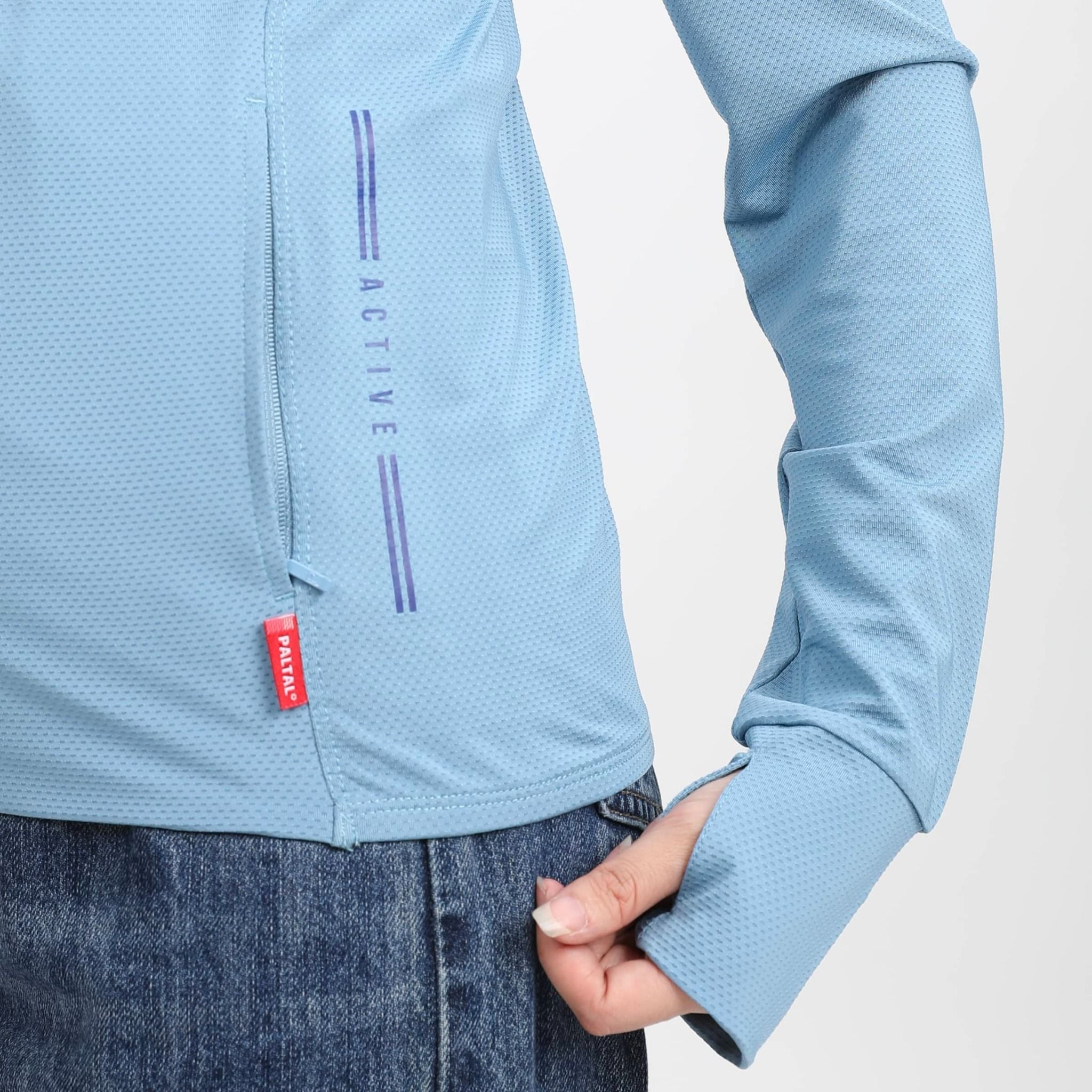 Áo khoác nữ chống nắng, chống UV chất poly thái 311p 1265