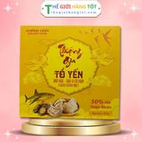  Yến sào Thượng gia Tổ yến Khánh Hòa - Bào ngư Sụn vi cá mập Canxi Nano MK7 (50% yến) - Hộp 6 hũ x 70ml - giúp tăng cường sức khoẻ bổ sung dưỡng chất, giảm mệt mỏi 