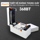  Máy in đơn hàng mini AYIN 368BT in từ điện thoại khổ in A7 