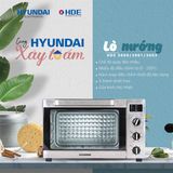  Lò nướng Hyundai - Dung tích 30L / 35L / 45L HDE 3000S - Bảo hành 12 tháng 